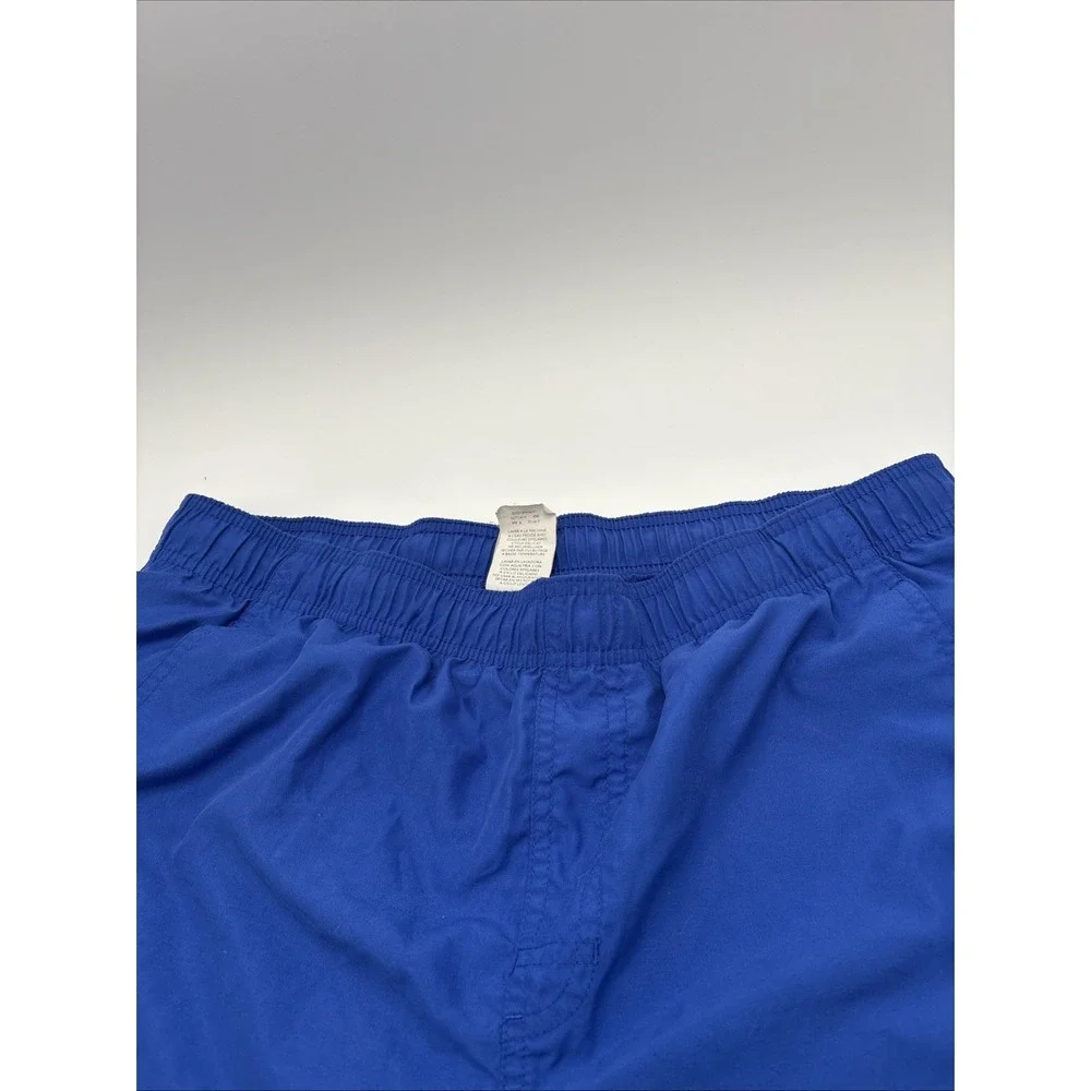 Nike Swimming Shorts Mens Size Large W/pockets Swim‎ Swoosh Embroidered On Back